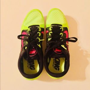 Nike Zoom Rival MD 7 / Neon Green Nike Spikes